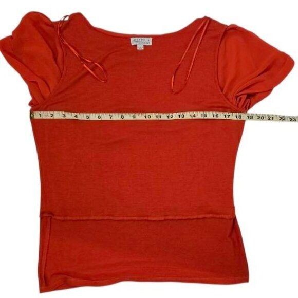 Joseph A Overlay Blouse Large - Picture 7 of 7